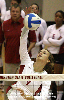 Meagan Ganzer - Washington State Volleyball